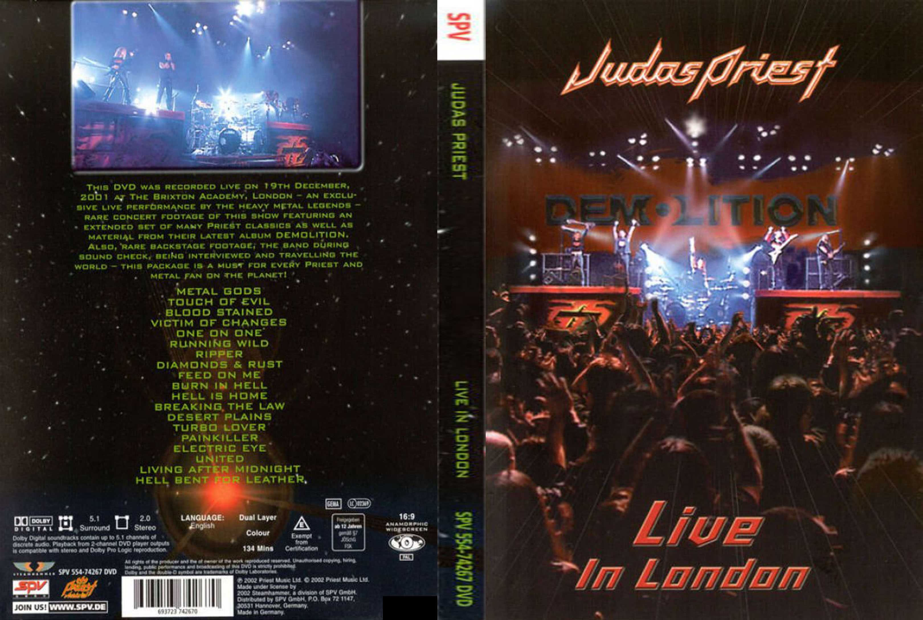Judas Live In Londom
