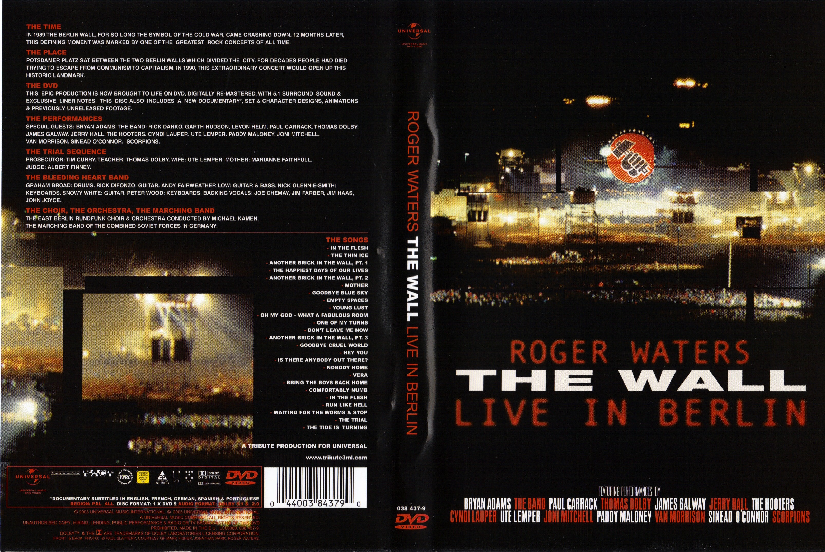 The Wall live In Berlin